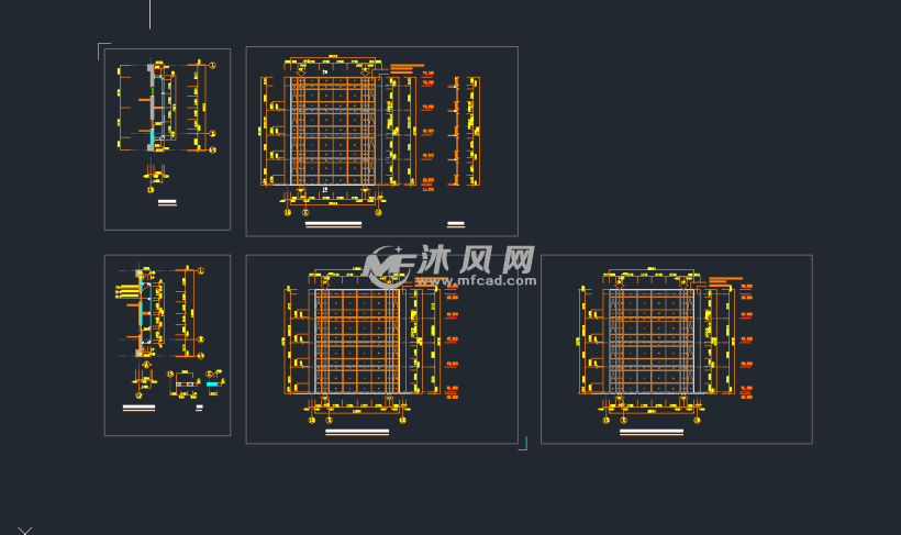 玻璃幕墙立面图