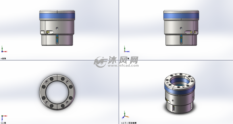 设计模型三视图