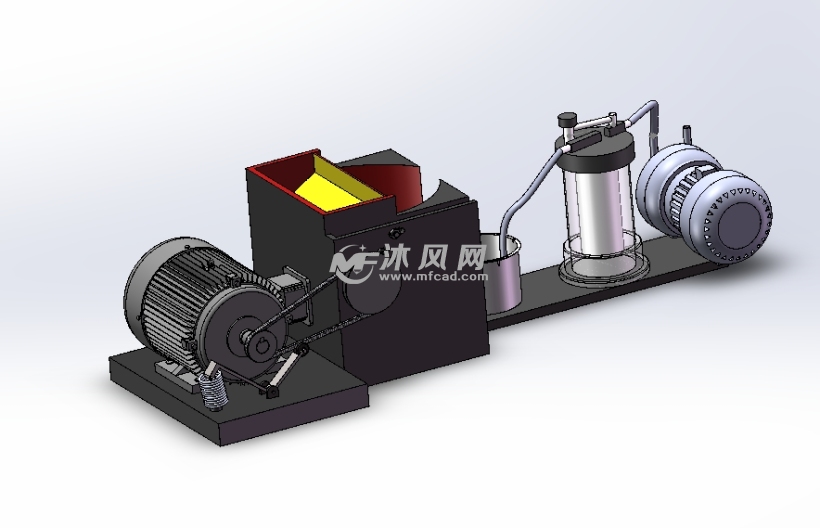 穆塞莱斯葡萄破碎真空过滤装置的设计【双胶辊