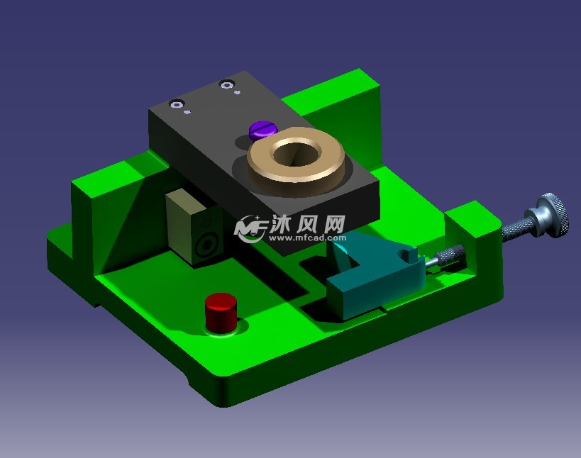 ca6140车床手柄座加工专用钻模夹具设计