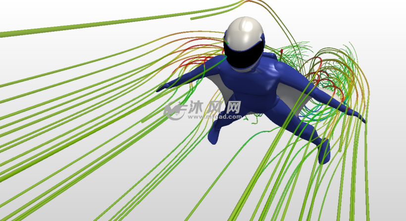 (飞行衣)翼装测试员设计模型 - catia生活用品模