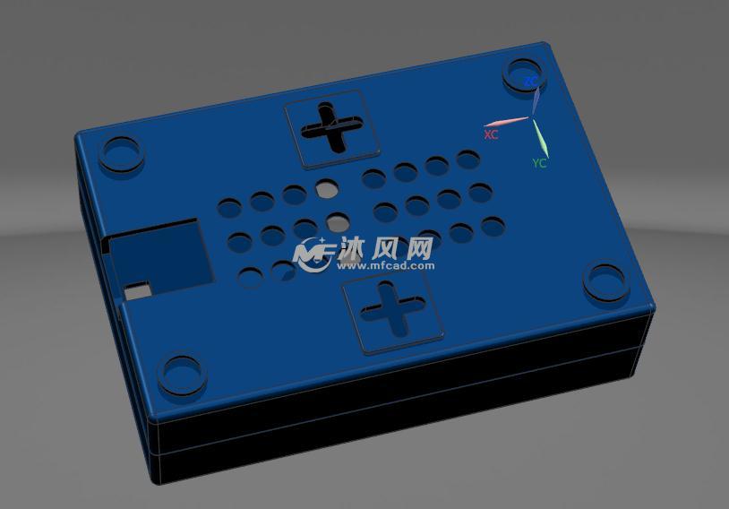 塑料盒子模型