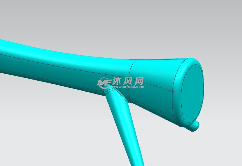 创意饭勺子模型 - UG生活用品类模型下载 - 沐