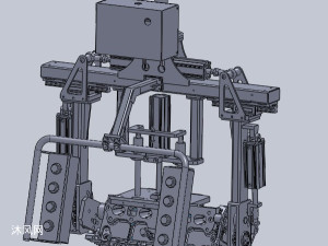 手持式汽车线束自动包胶带机 - solidworks电动