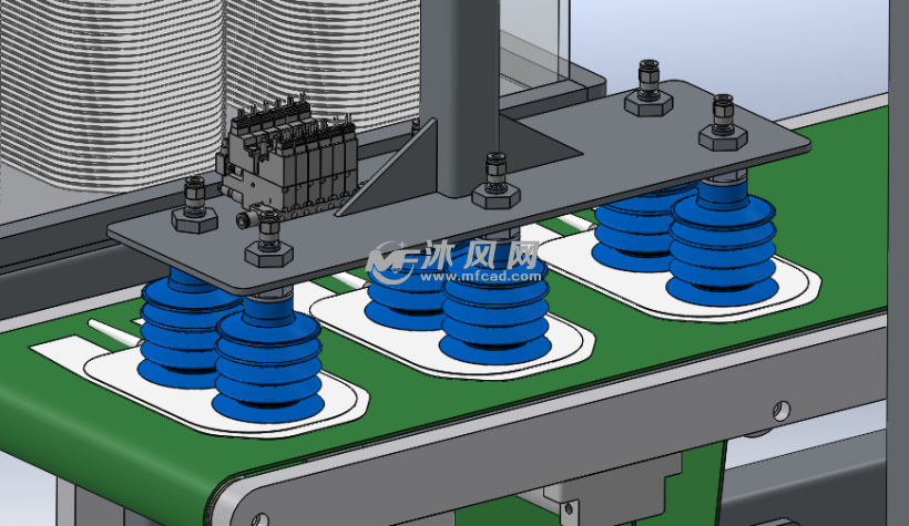 搬运机械手模型设计图 - solidworks机械设备模