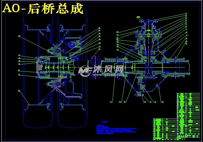 低速载货汽车驱动桥的设计 - 汽车设计及零部件