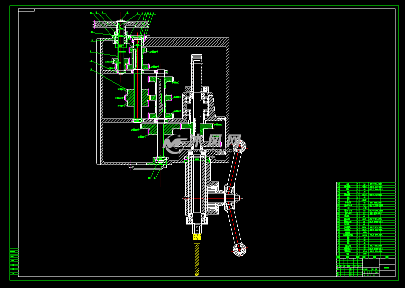 摇臂钻Z3050主传动系统设计(sw三维加仿真)