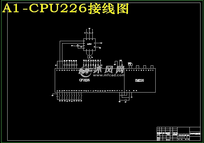 cpu226接线图