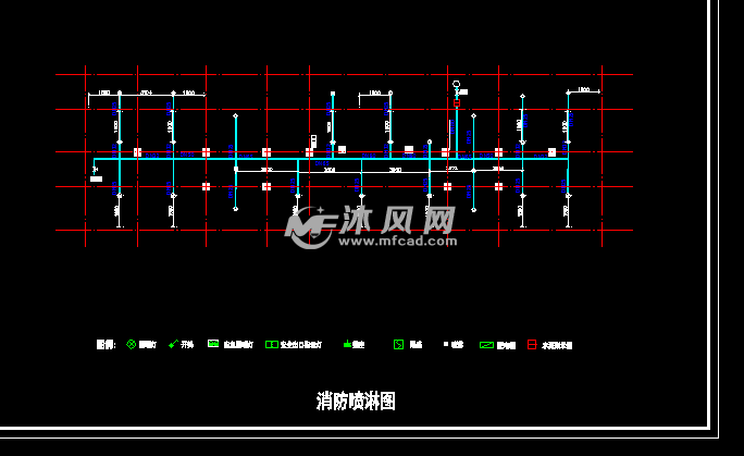 某网吧消防设计图纸