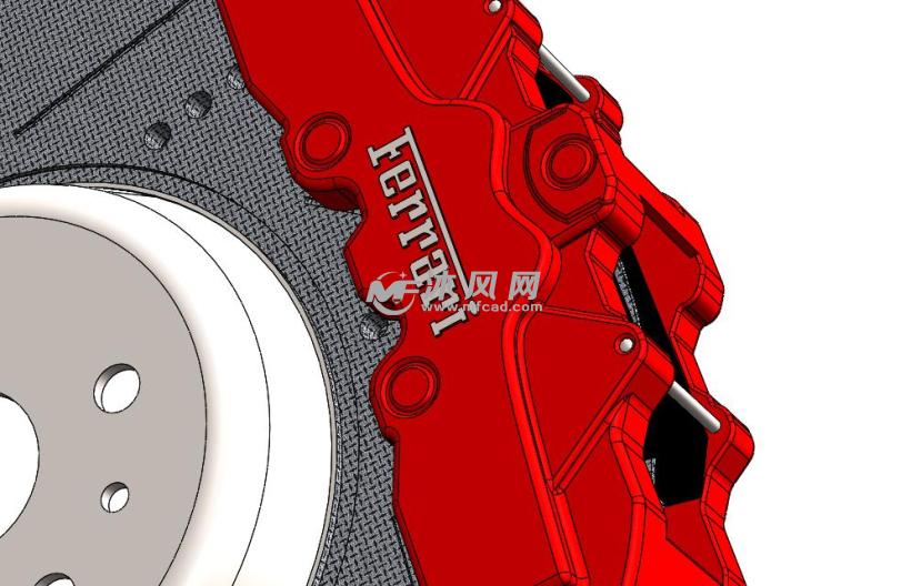 碳陶瓷刹车盘 - solidworks生活用品类模型下载