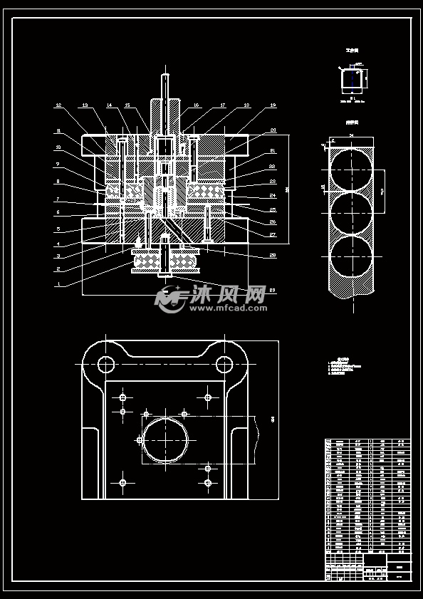 窄凸缘筒形件冲压成形工艺及模具设计