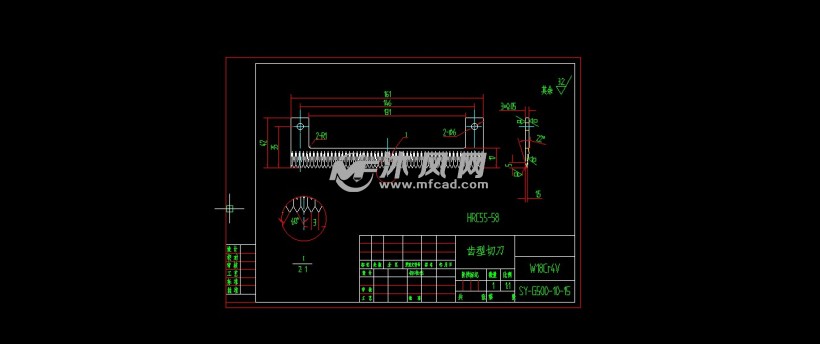 四边封颗粒包装机 - 其他autocad机械图纸 - 沐风图纸