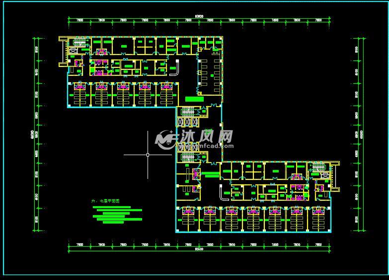 某医院住院楼平面设计图
