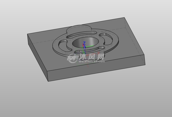 典型铣削平面槽形零件的数控加工工艺及编程设计