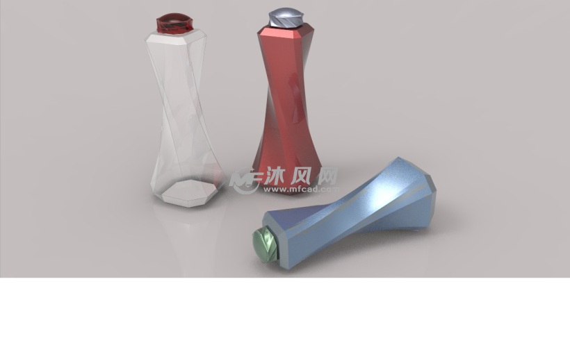 饮料瓶(创意)设计模型