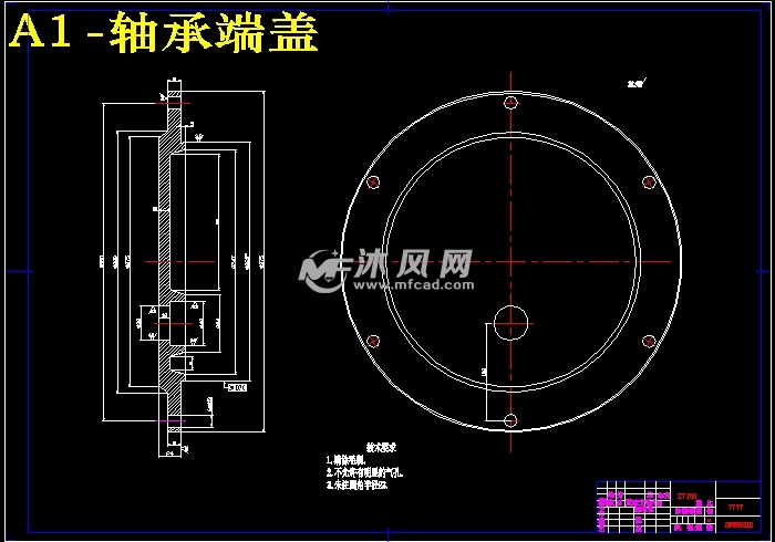 轴承端盖