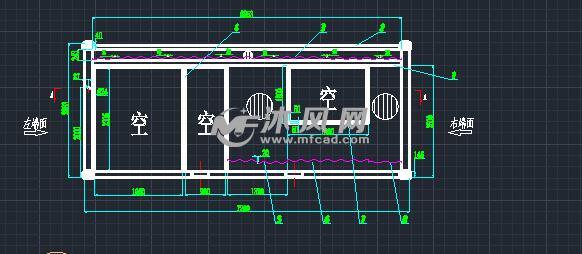 奶茶屋集装箱CAD图 - 其他autocad机械图纸