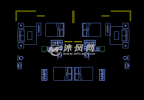 毛线装修房及小图纸cad适用图纸-AutoCAD建小熊鞋户型经济图片