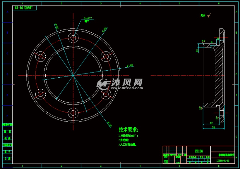 非密封型端盖-a2