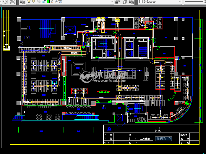 商场自助烤肉店/烧烤店排烟空调图