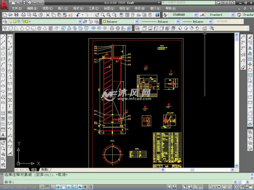 18.2m3油分离器全套CAD图纸 - AutoCAD化工