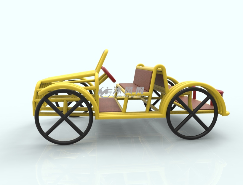 小孩玩具汽车SW设计模型