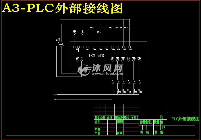 plc外部接线图