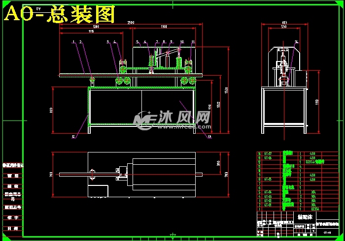 钢管表面除锈机的设计含solidworks原创