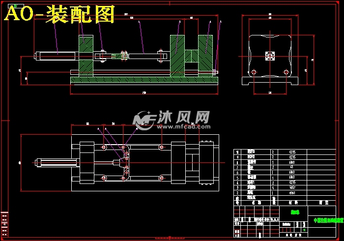 中型注塑机锁模装置结构设计【含solidworks】【原创】