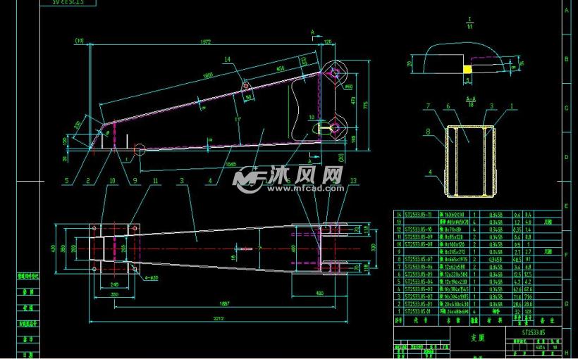 图纸吊屋面(图纸起重机图纸)屋面v图纸图纸冷库建筑全套图片