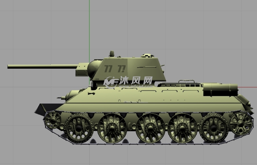 t-34坦克模型