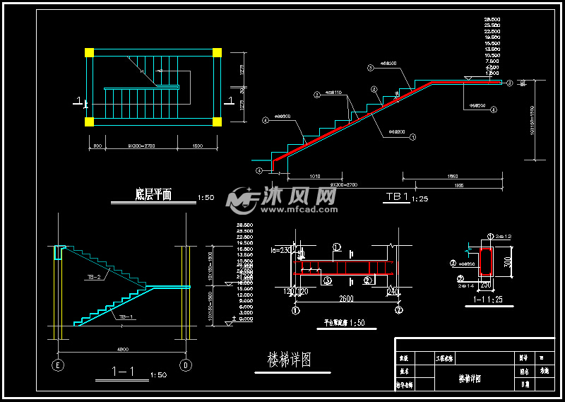 楼梯详图