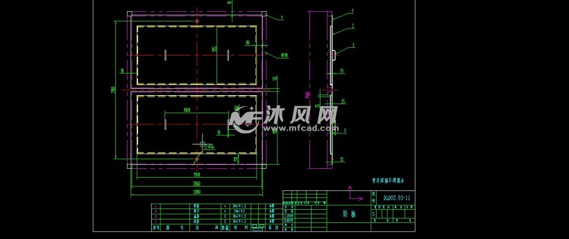 五段11米冷却喷淋隧道技术图纸