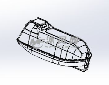 沉水救生艇模型