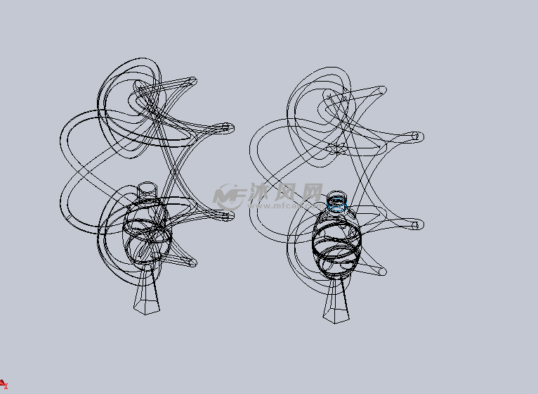 设计灯生成模型 - solidworks生活用品类模型下