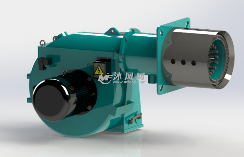 低氮燃烧器设计、燃烧器模型 - solidworks机械