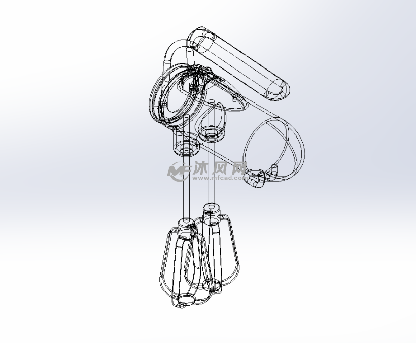 家用搅拌器模型 - solidworks家用电器模型下载