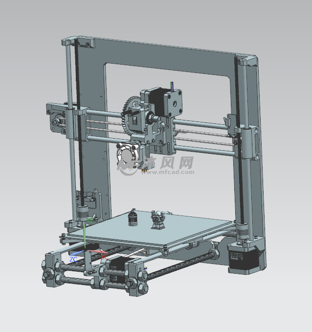 3D打印机 含全部零件及元器件型号 - UG数码产