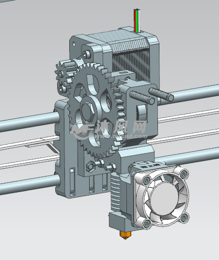 3D打印机 含全部零件及元器件型号 - UG数码产
