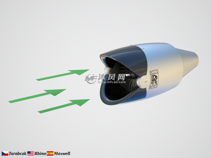 一款小型的涡轮风扇设计模型 - solidworks生活