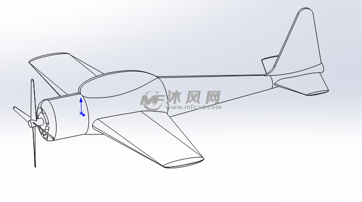 小飞机模型设计图纸