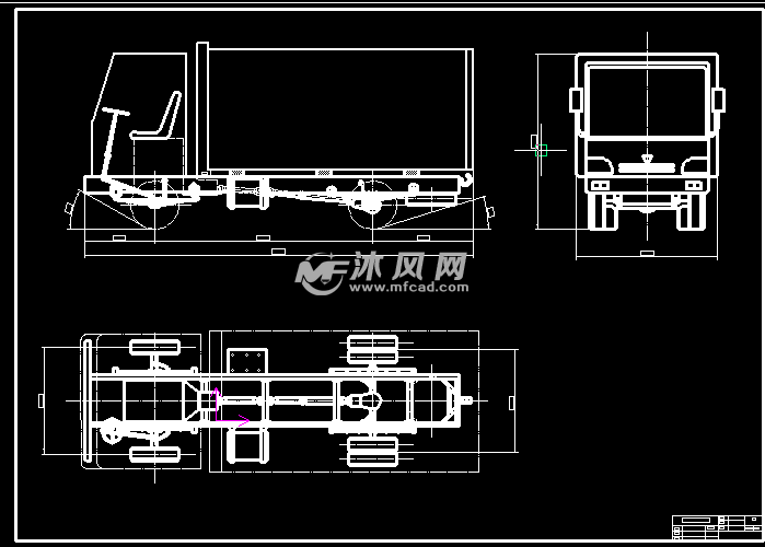 货车整体布置