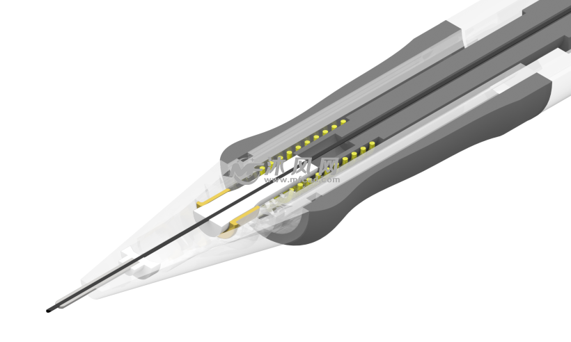 自动铅笔详细结构 - solidworks办公用品模型下