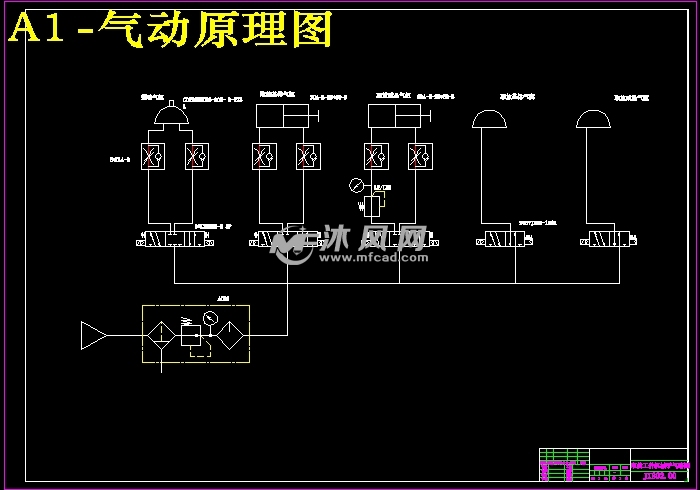 取放工件机械手的设计【cad】 - 机器人(机械手)