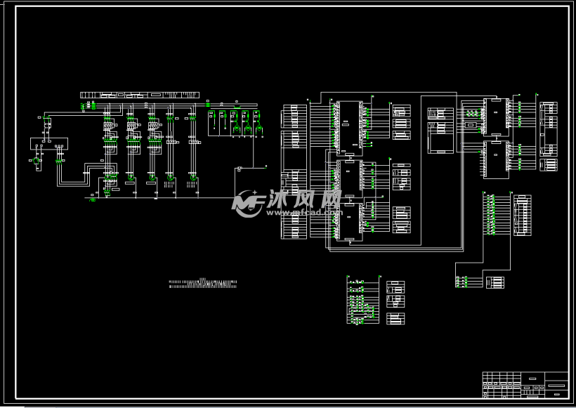 t6113卧式镗床电气控制系统的设计【cad图】