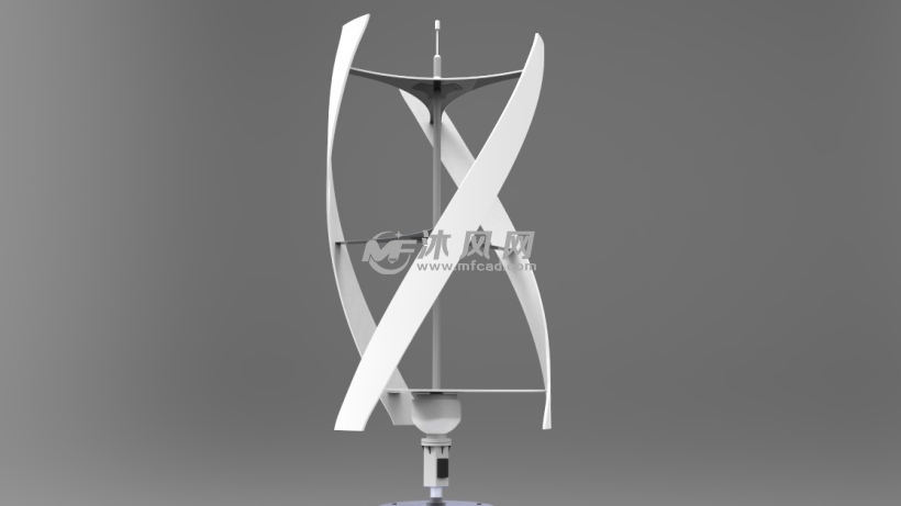 垂直轴风力机设计模型