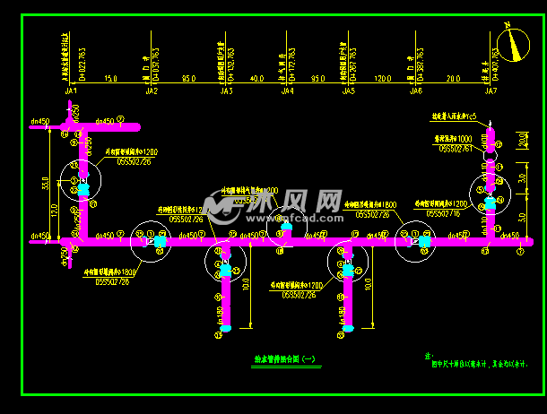 给水管件结合图节点图