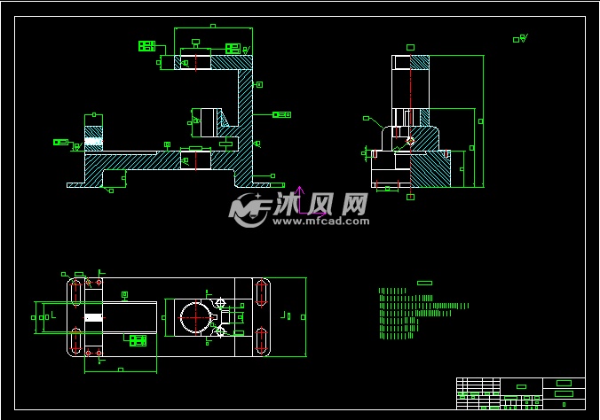 钻床夹具之装配图