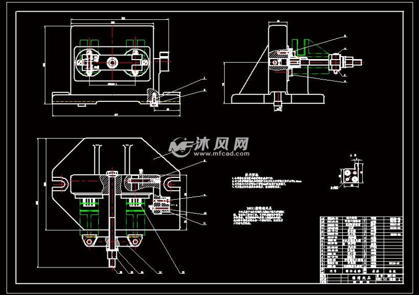 拨叉c加工工艺及夹具设计【铣槽18h11夹具 钻攻2-m8孔