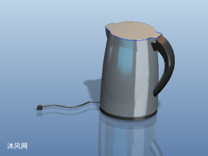 电热水壶proe5.0原创装配图(含有drw格式图纸